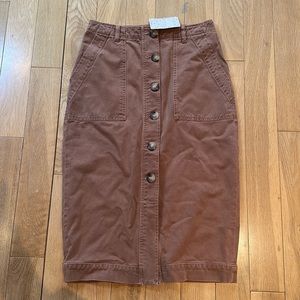 Free People Midi Skirt